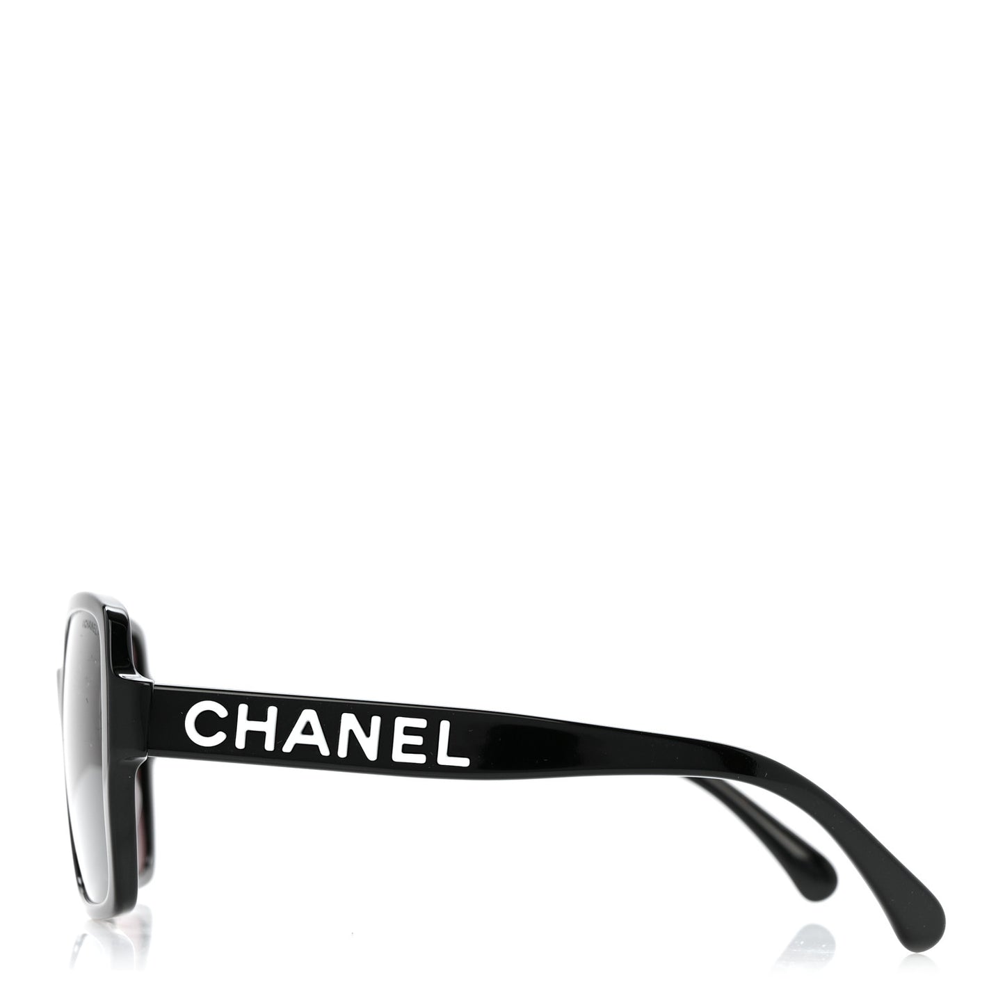 Acetate Square Sunglasses 5408-A Black