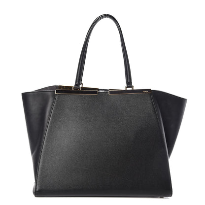 Fendi Vitello Elite Large 3Jours Tote Black 1 of 13