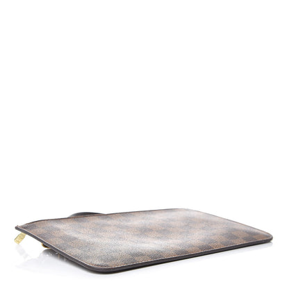 Louis Vuitton Damier Ebene Neverfull MM GM Pochette 4 of 8