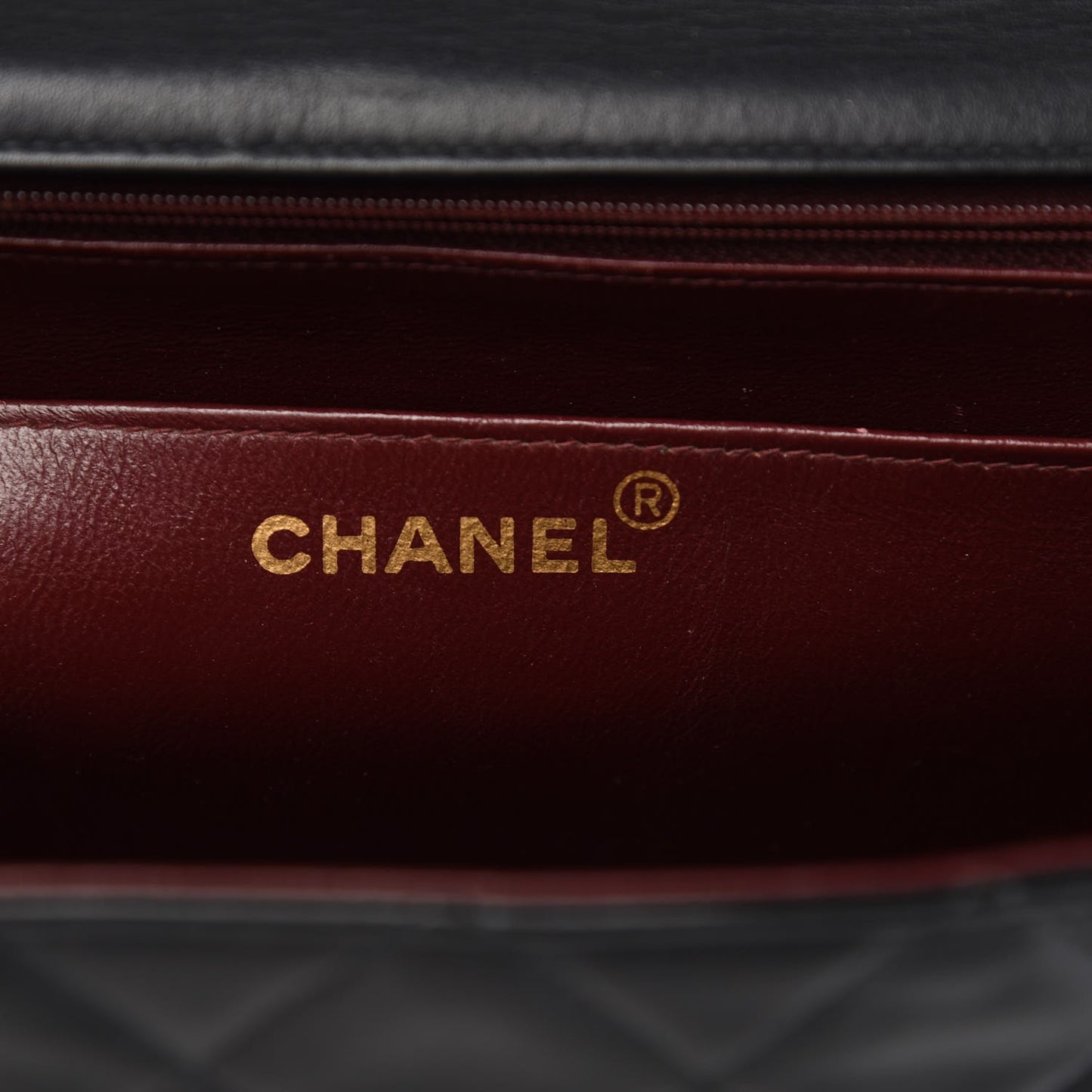 Lambskin Quilted XL Jumbo Single Flap Black