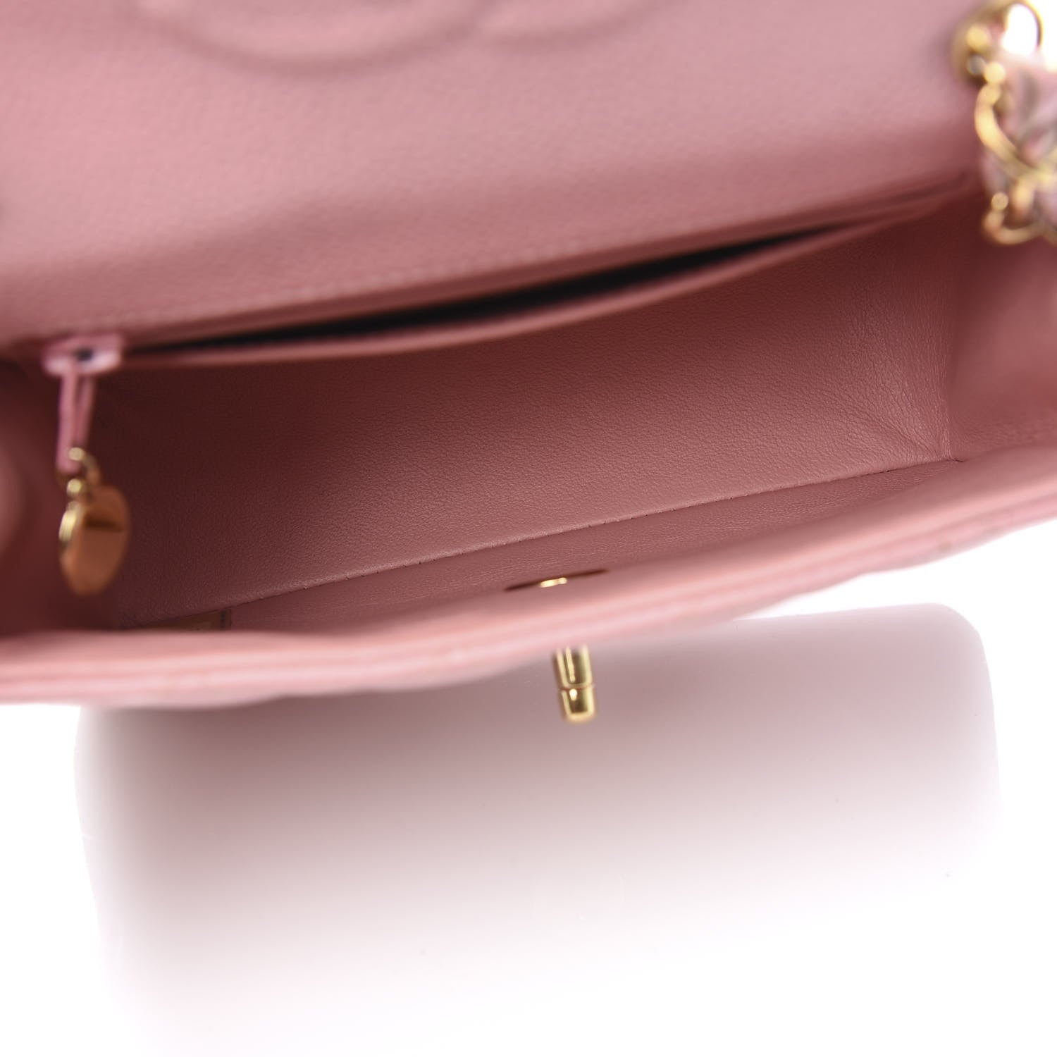 Chanel Caviar Quilted Mini Square Flap Pink 5 of 10