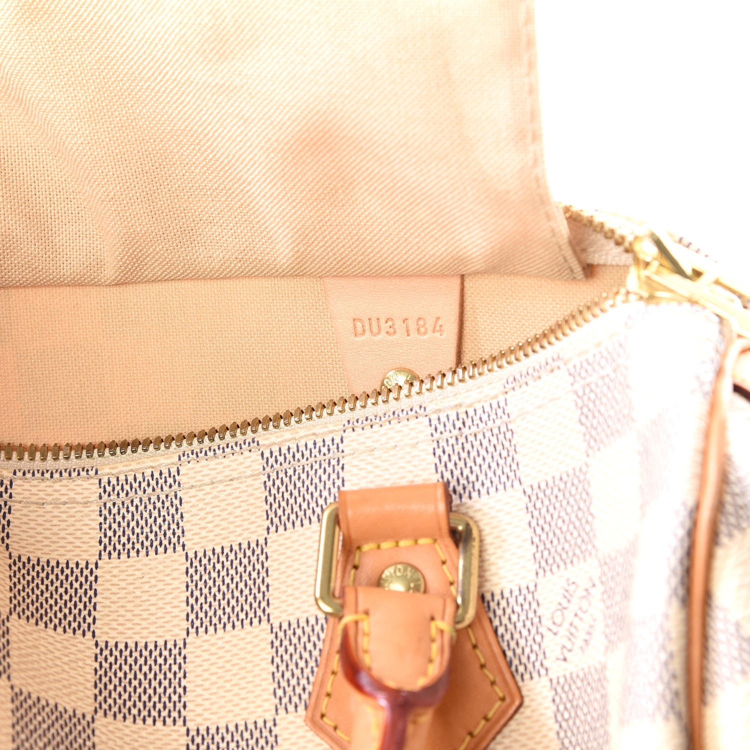 Louis Vuitton Damier Azur Speedy Bandouliere 25 10 of 11