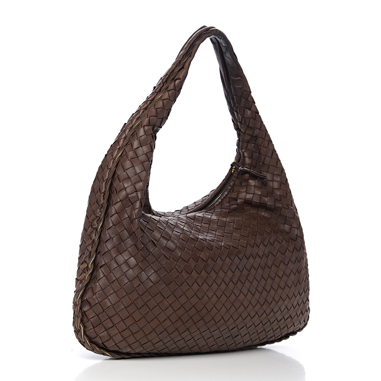 Bottega Veneta Nappa Intrecciato Medium Veneta Hobo Ebano 2 of 11