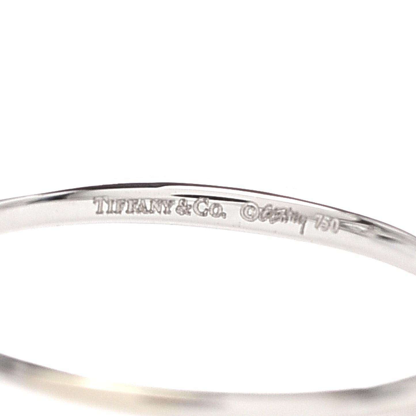 18K White Gold Diamond .17ct Frank Gehry Torque Ring 48 4.5