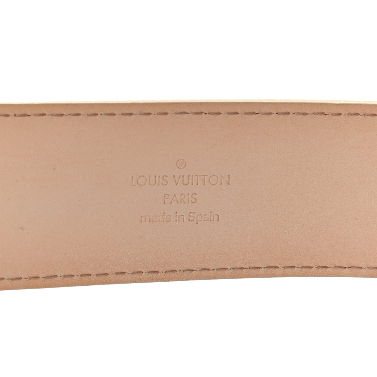 Damier Azur LV Initiales Belt 95 38