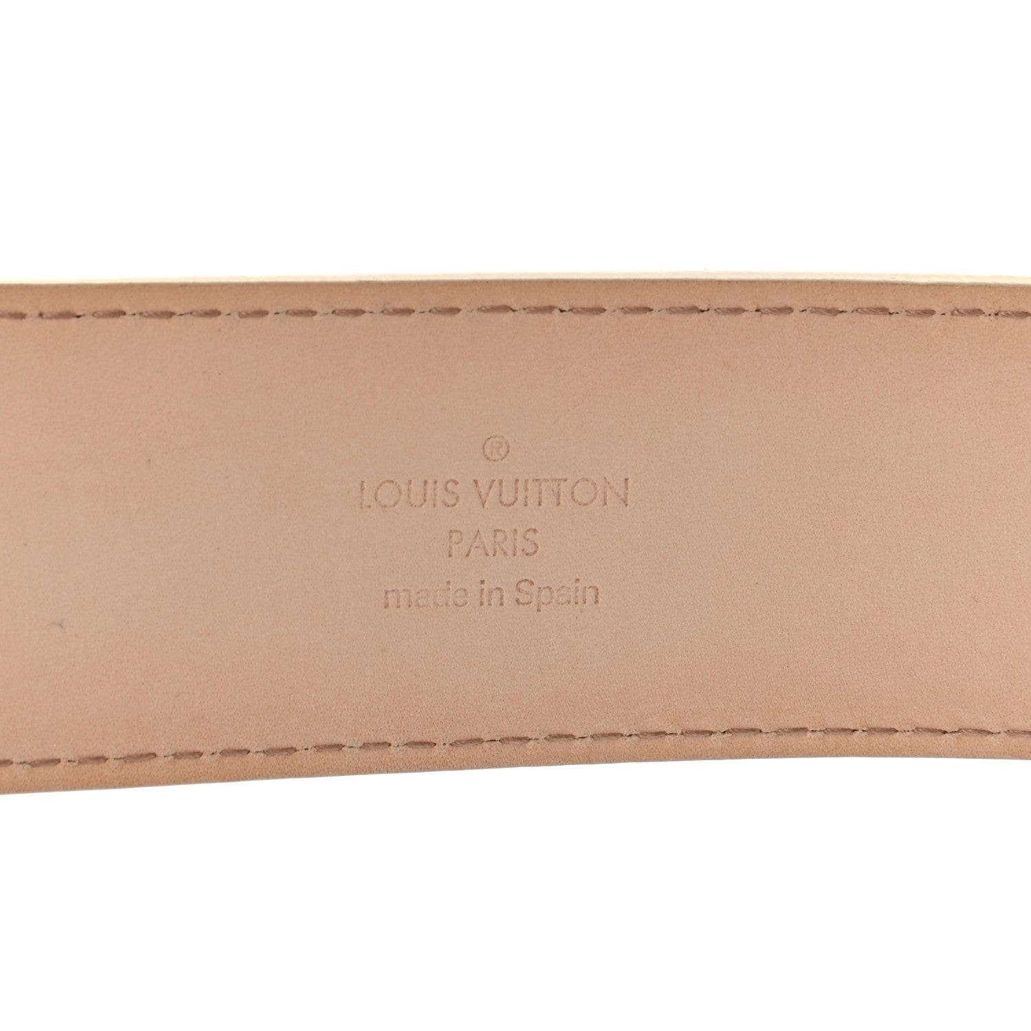 Louis Vuitton Damier Azur LV Initiales Belt 95 38 5 of 6