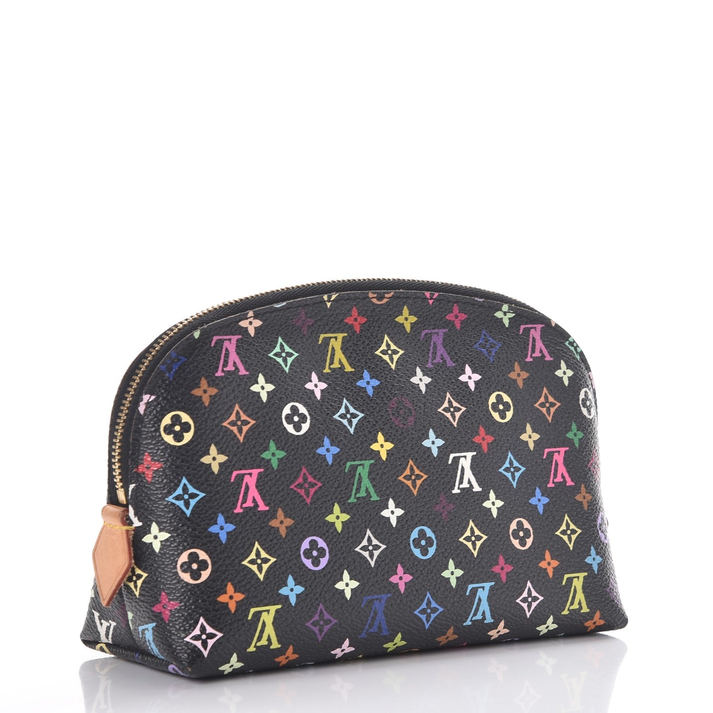 Monogram Multicolor Cosmetic Pouch Black Grenade