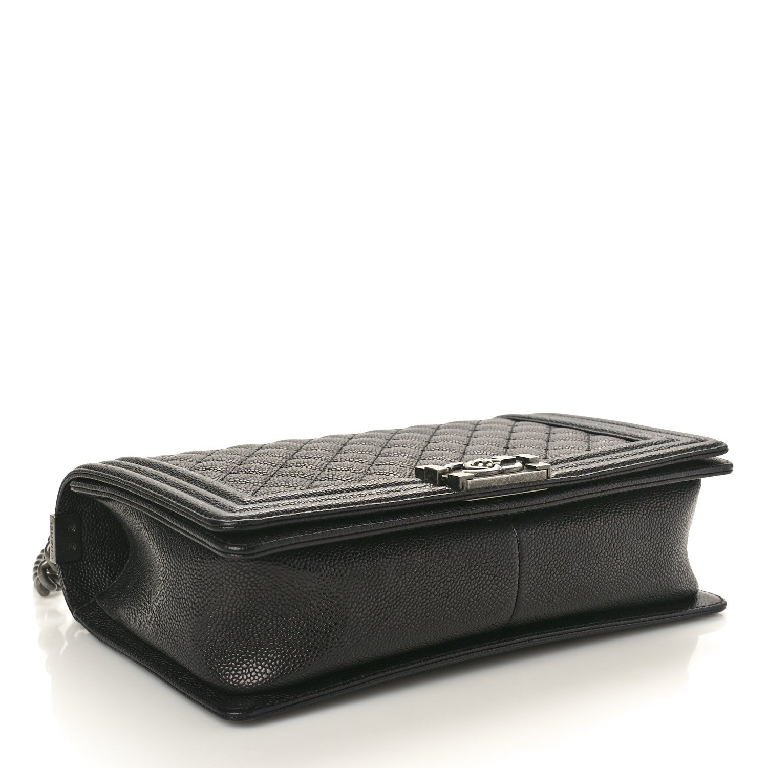 Chanel Caviar Quilted New Medium Boy Flap Black 4 of 10