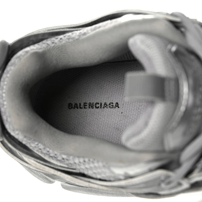 Balenciaga Mesh Nylon Mens Track Sneakers 42 Silver 6 of 7