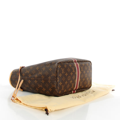 Louis Vuitton Monogram My LV Heritage Neverfull MM Bordeaux Ivory 5 of 8