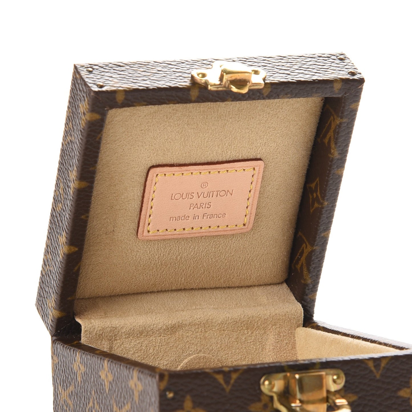 Monogram Ring Box Mini Trunk Case