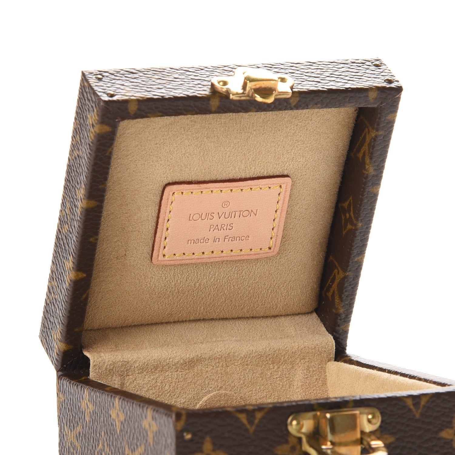 Louis Vuitton Monogram Ring Box Mini Trunk Case 7 of 7