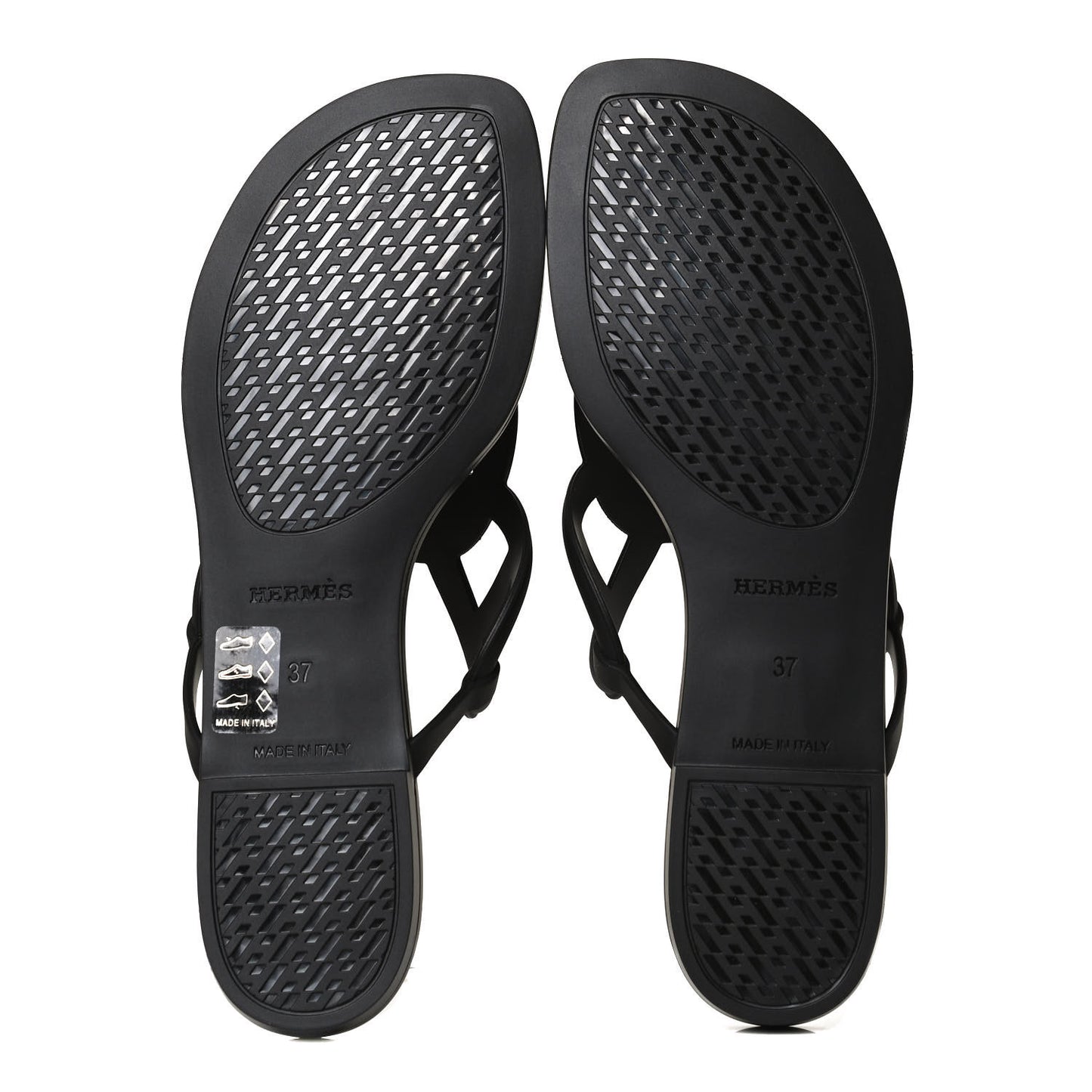 Rubber Womens Egerie Sandals 37 Black