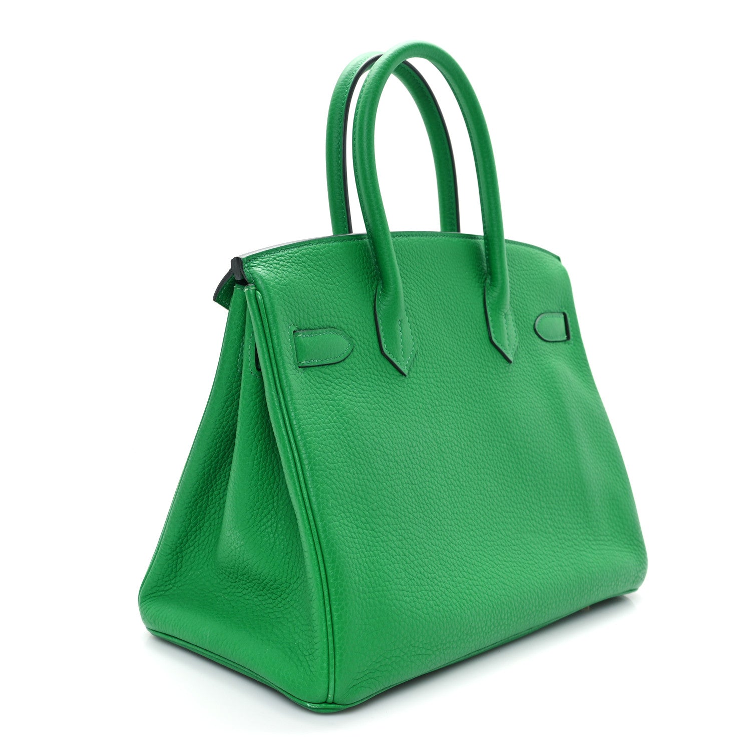 Hermes Taurillon Clemence Birkin 30 Bambou 2 of 12