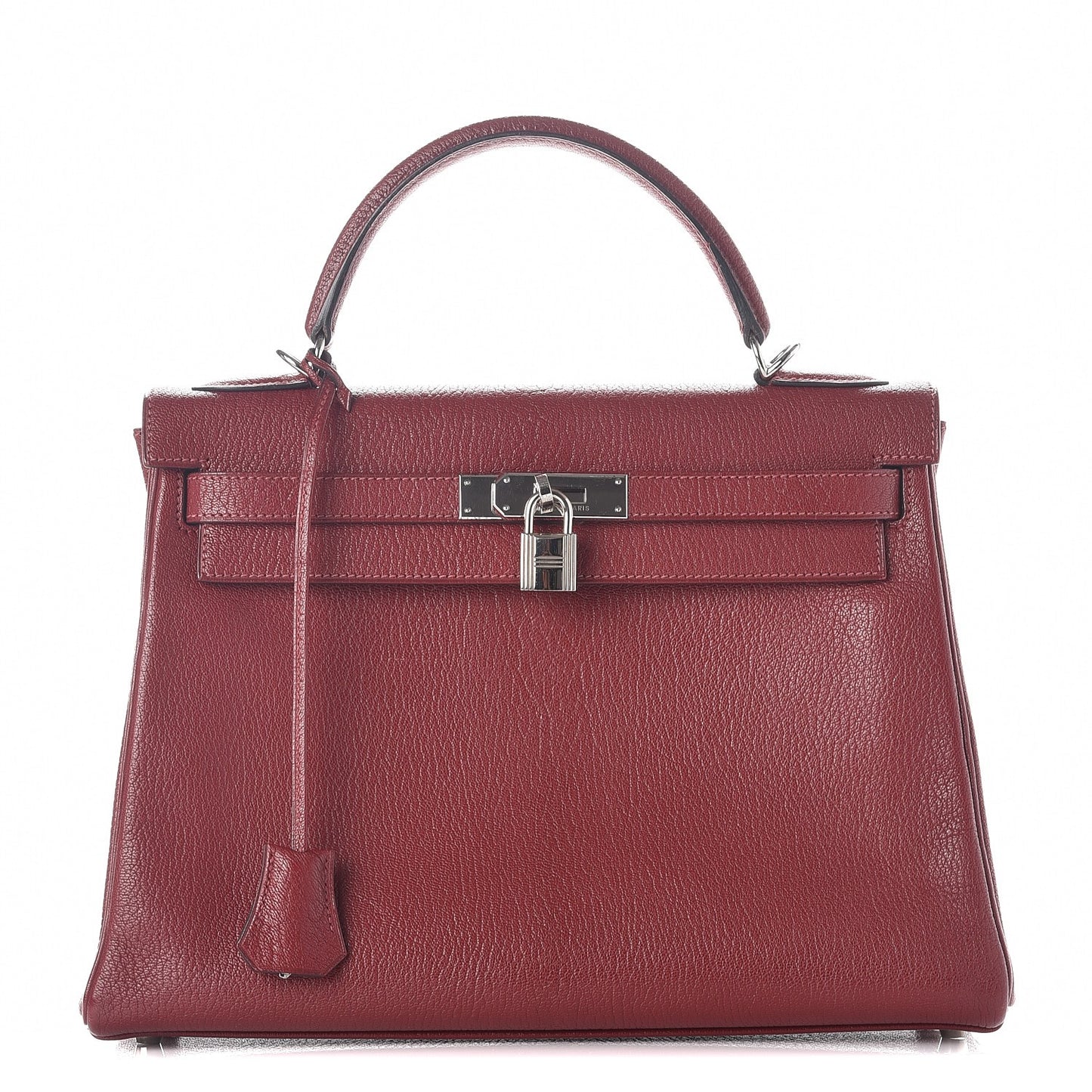 Chevre De Coromandel Kelly Retourne 32 Rouge H