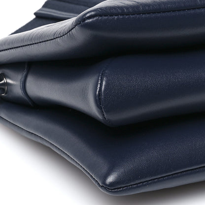 Louis Vuitton Lambskin Embossed Monogram Coussin PM Navy 8 of 9