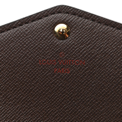 Louis Vuitton Damier Ebene Sarah Wallet NM 6 of 6