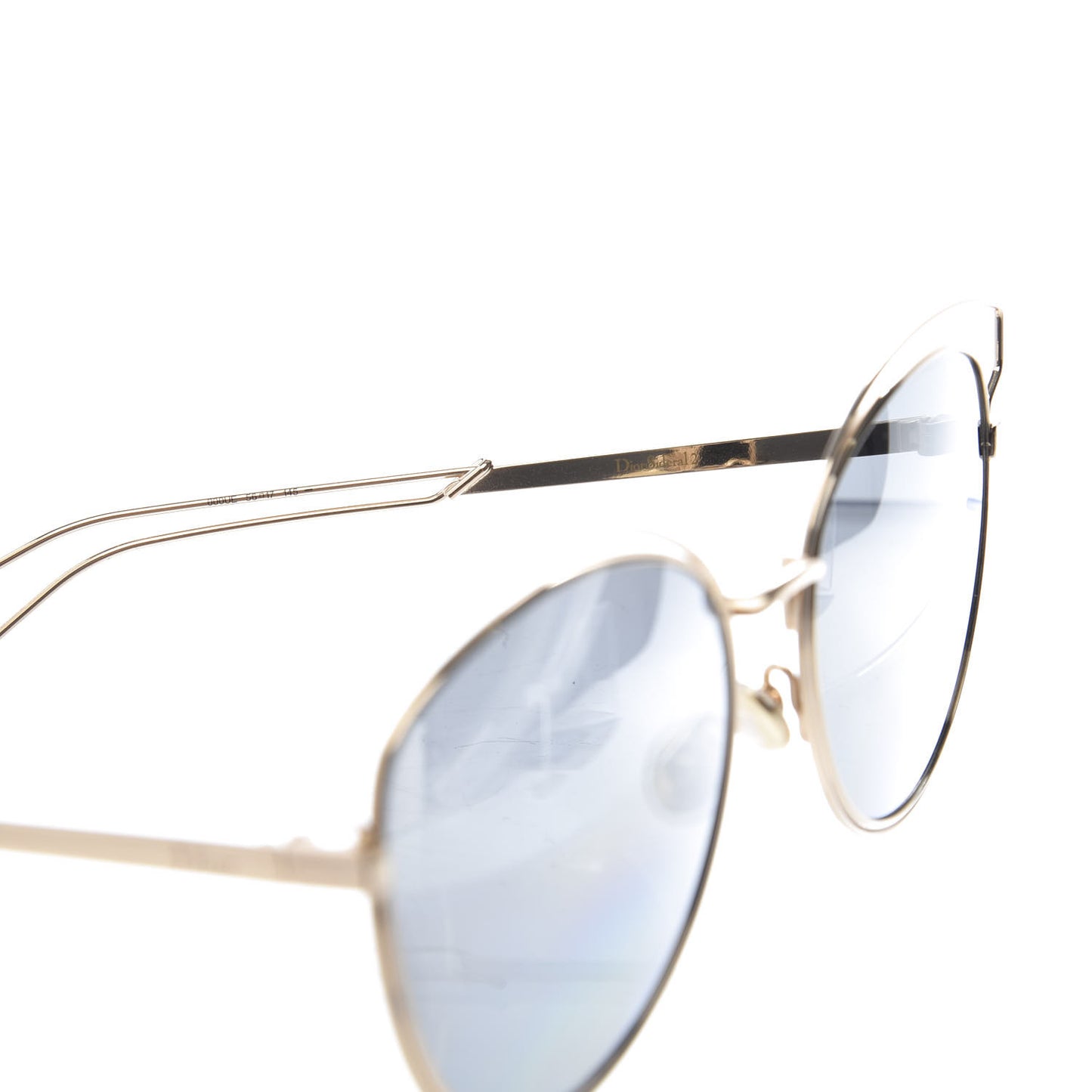 Metal DiorSideral 2 Sunglasses Gold