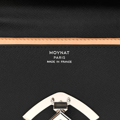 Moynat Carat Calfskin Gabrielle Clutch Black 6 of 10