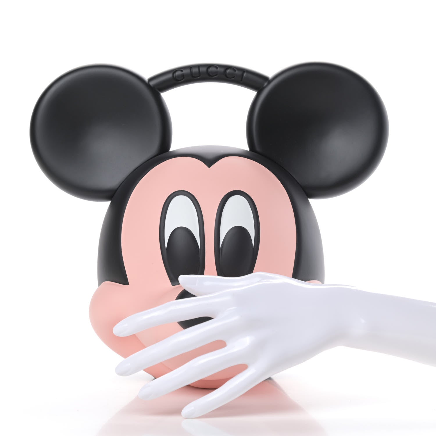 Gucci X DISNEY Plastic Mickey Mouse Top Handle Bag Black 2 of 11