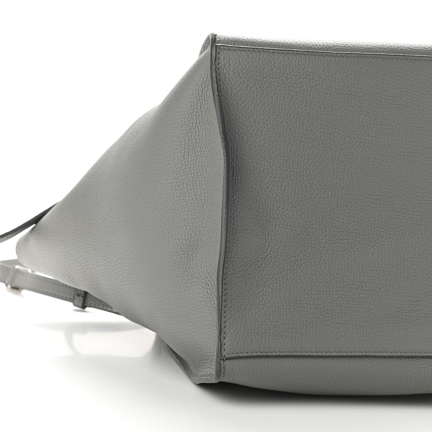 Smooth Calfskin Small Big Bag Grey