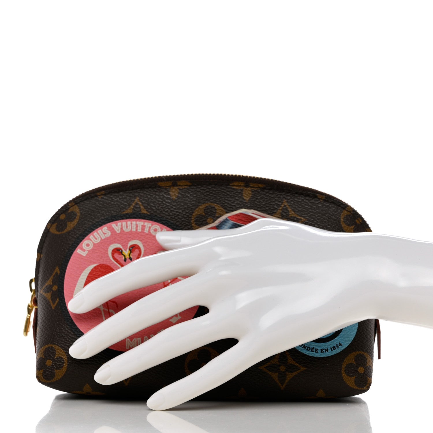 Louis Vuitton Monogram World Tour Cosmetic Pouch 2 of 7