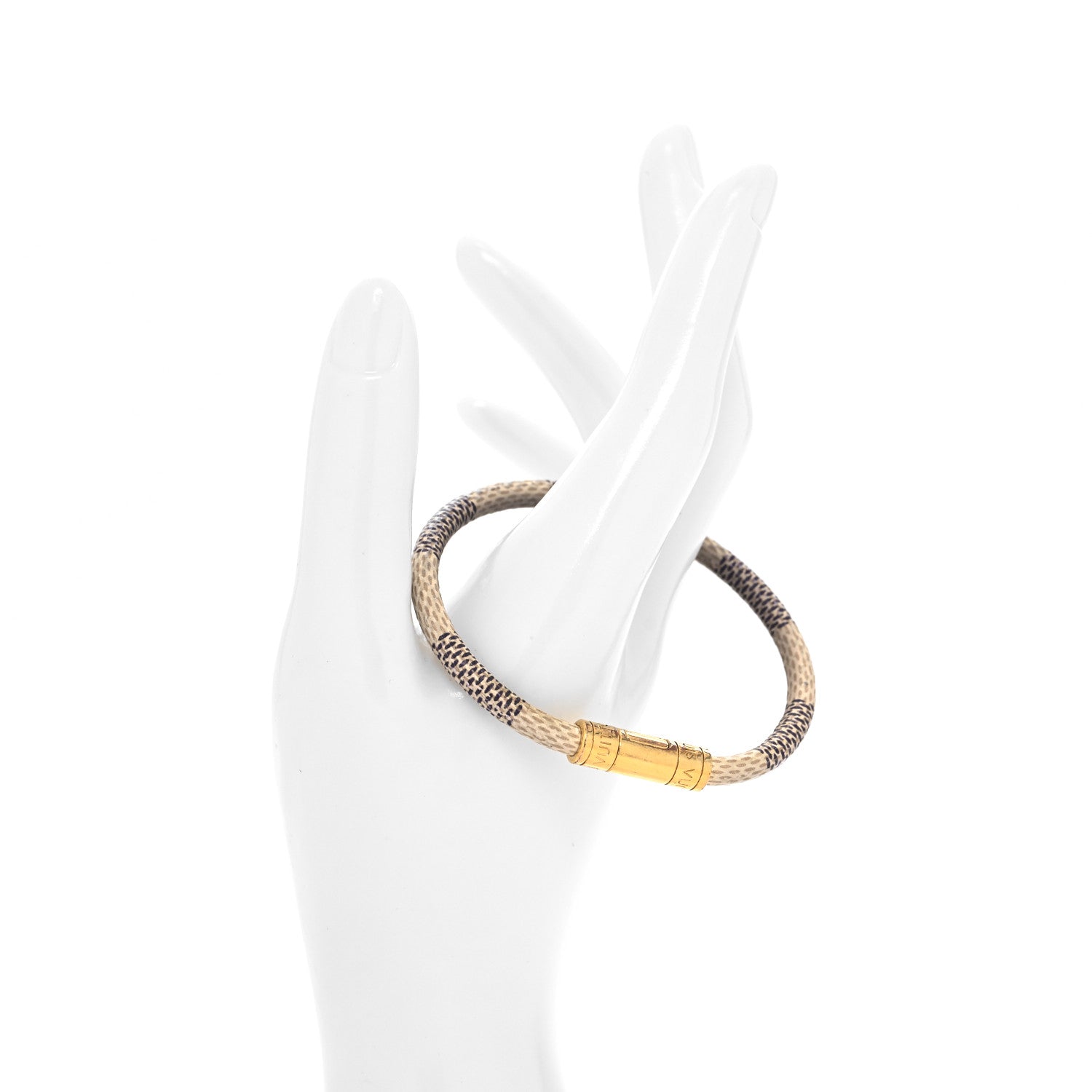 Louis Vuitton Damier Azur Keep It Bracelet 19 2 of 6