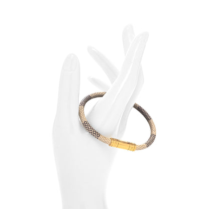 Louis Vuitton Damier Azur Keep It Bracelet 19 2 of 6