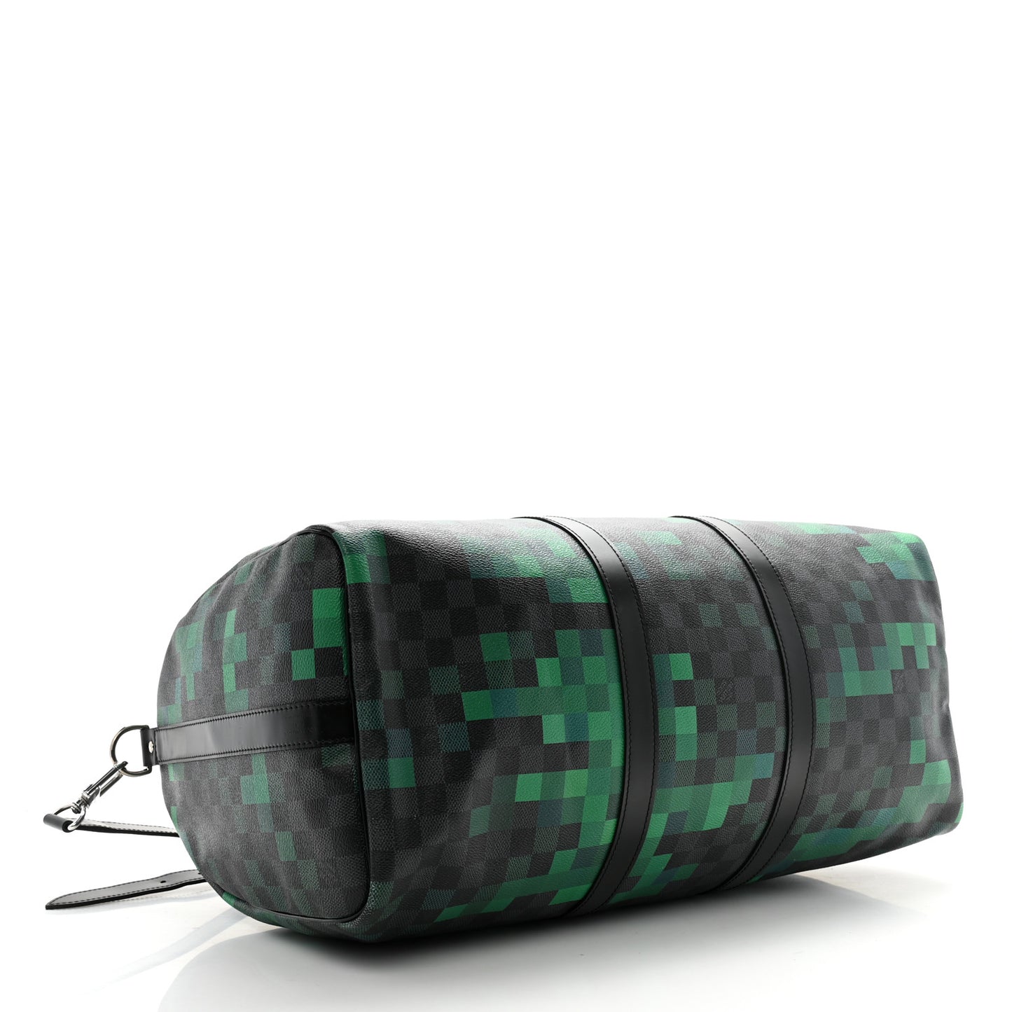 Damier Graphite Pixel Keepall Bandouliere 50 Vert
