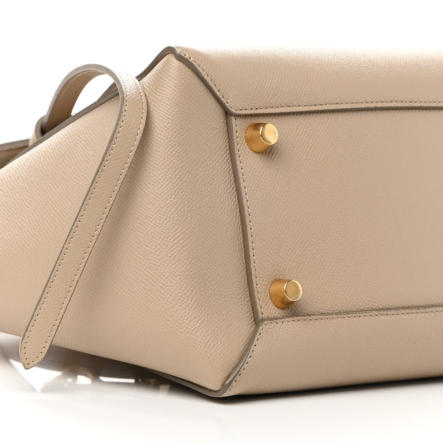 Celine Grained Calfskin Mini Belt Bag Light Taupe 10 of 13