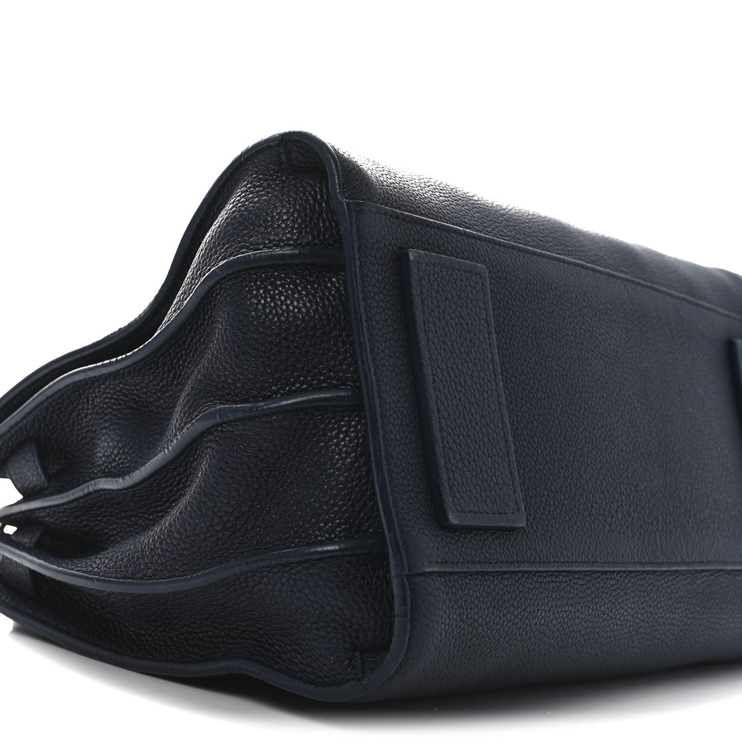 Saint Laurent Grained Calfskin Small Supple Sac De Jour Navy 8 of 9