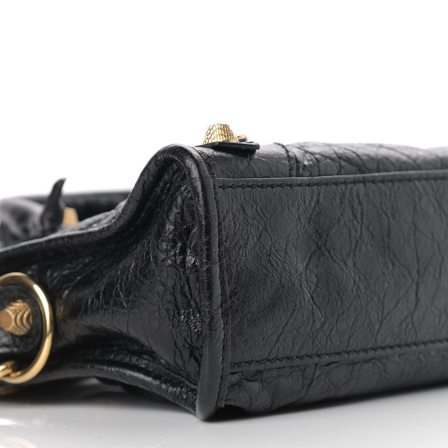 Agneau Giant 12 Gold Hardware Mini City Black