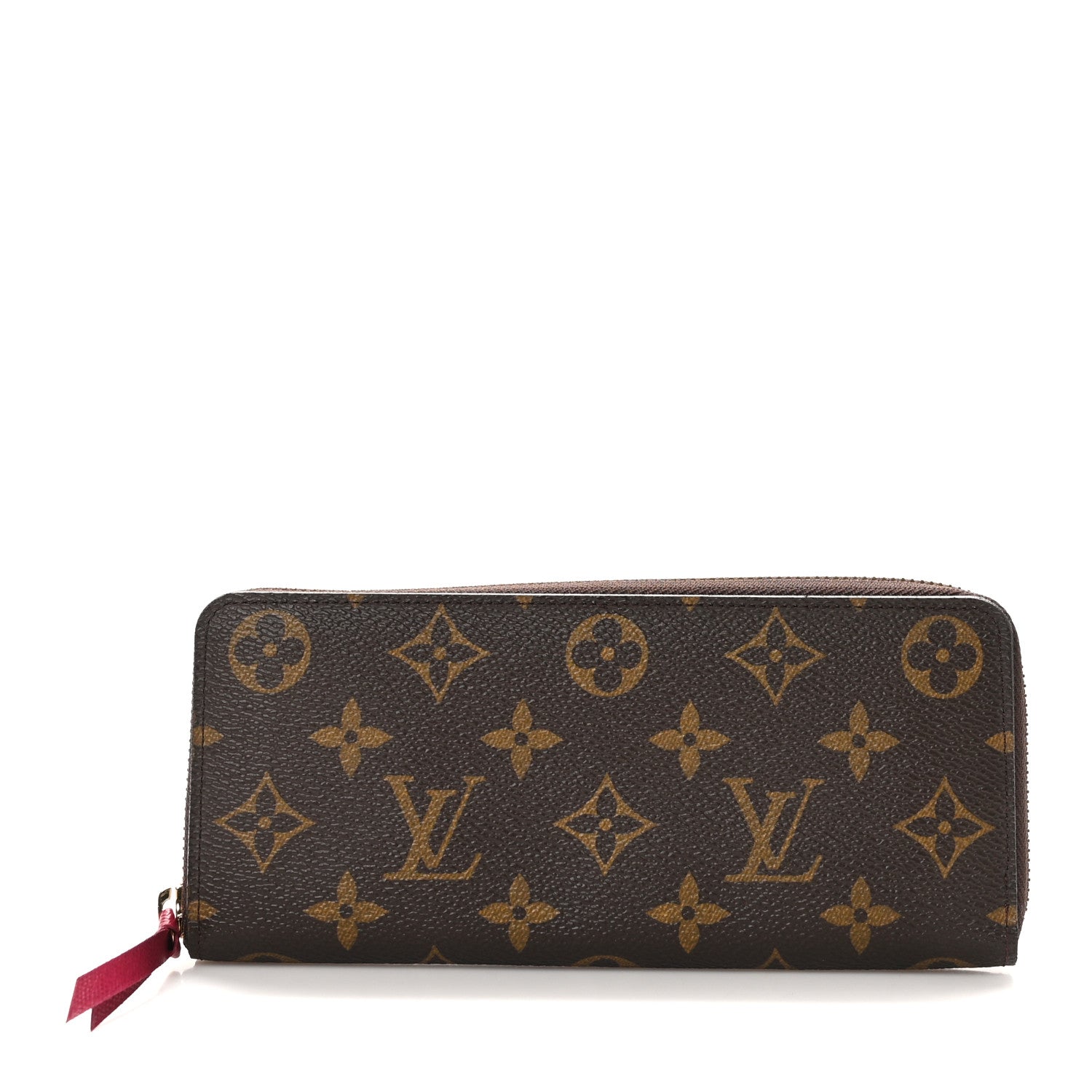 Louis Vuitton Monogram Clemence Wallet Fuchsia 1 of 8