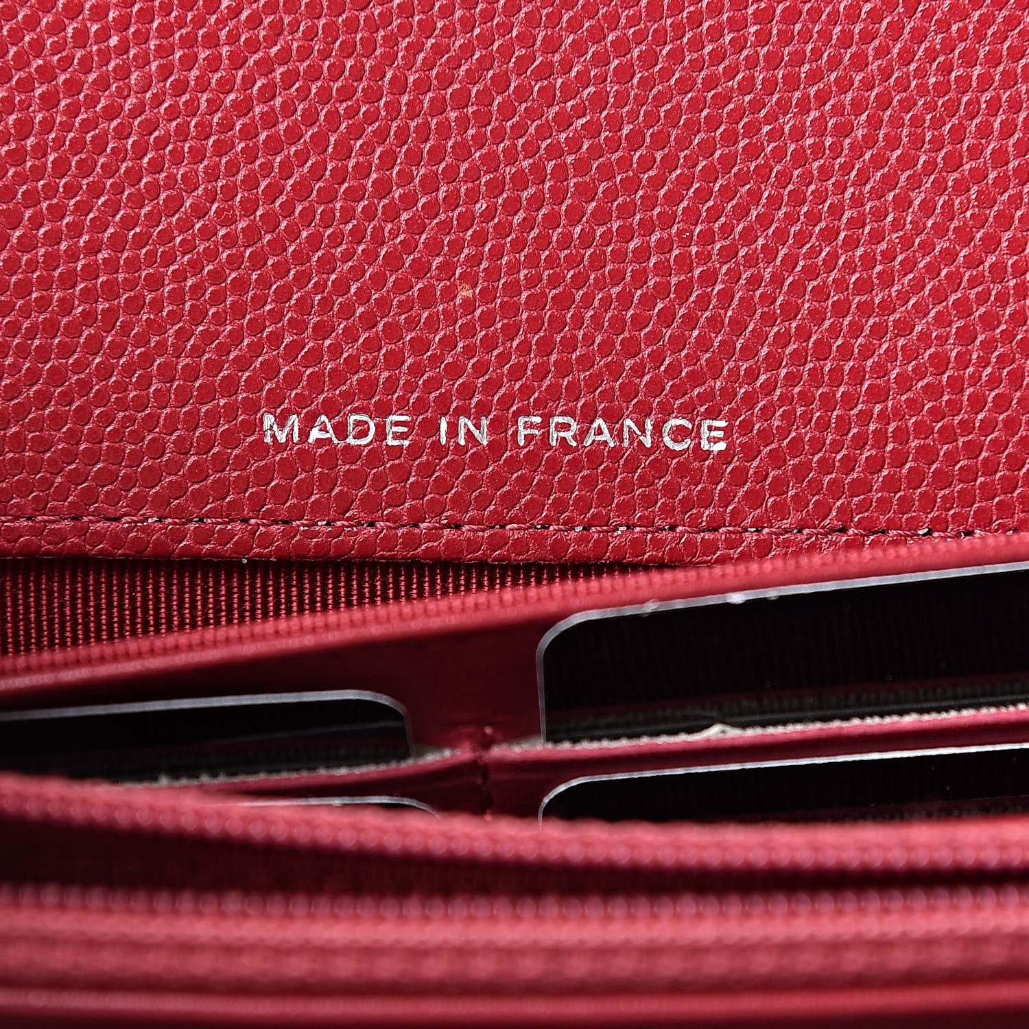 Chanel Caviar Quilted Large Gusset Flap Wallet Pink 7 of 9