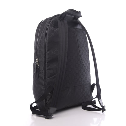 Gucci Nylon Monogram Slim Backpack Black 2 of 9