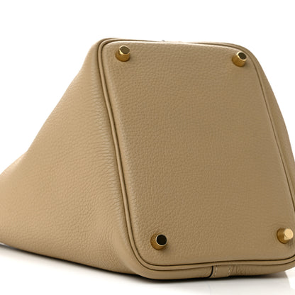 Hermes Taurillon Clemence Picotin Lock 18 PM Trench 9 of 11