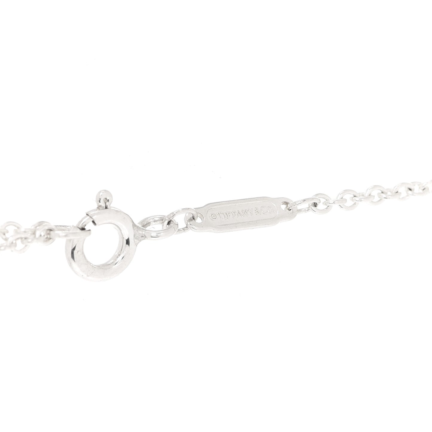 Sterling Silver 18K Rose Gold Prasiolite Return to Tiffany Love Bugs Ladybug Necklace