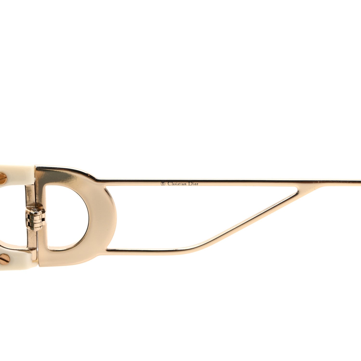 Christian Dior Square 30 Montaigne Sunglasses White 5 of 9