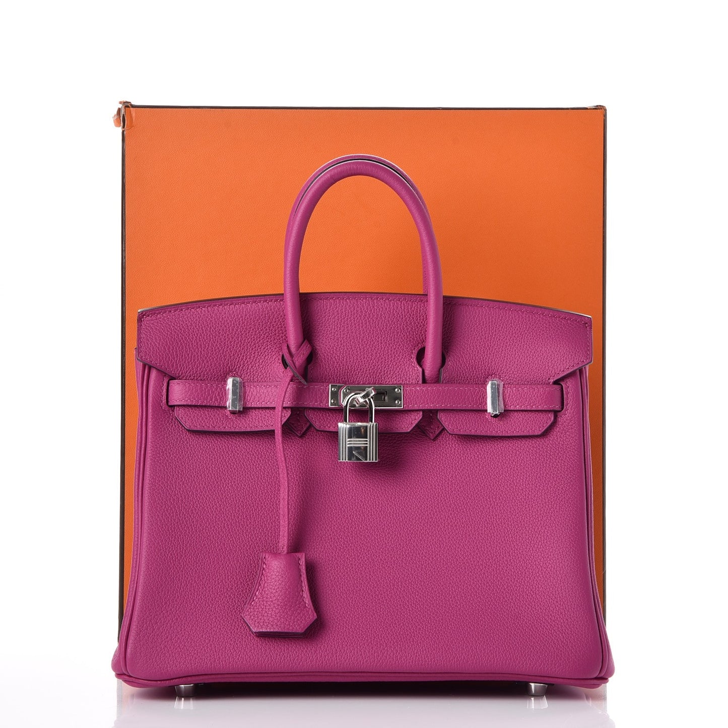 Togo Birkin 25 Rose Pourpre