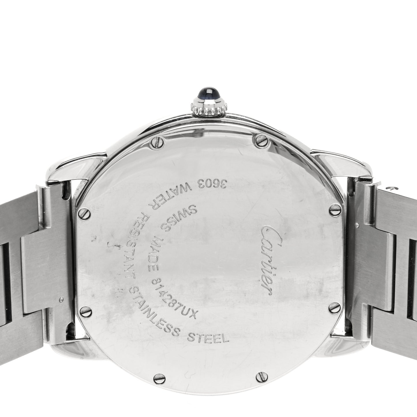 Stainless Steel 36mm Ronde Solo Quartz Watch