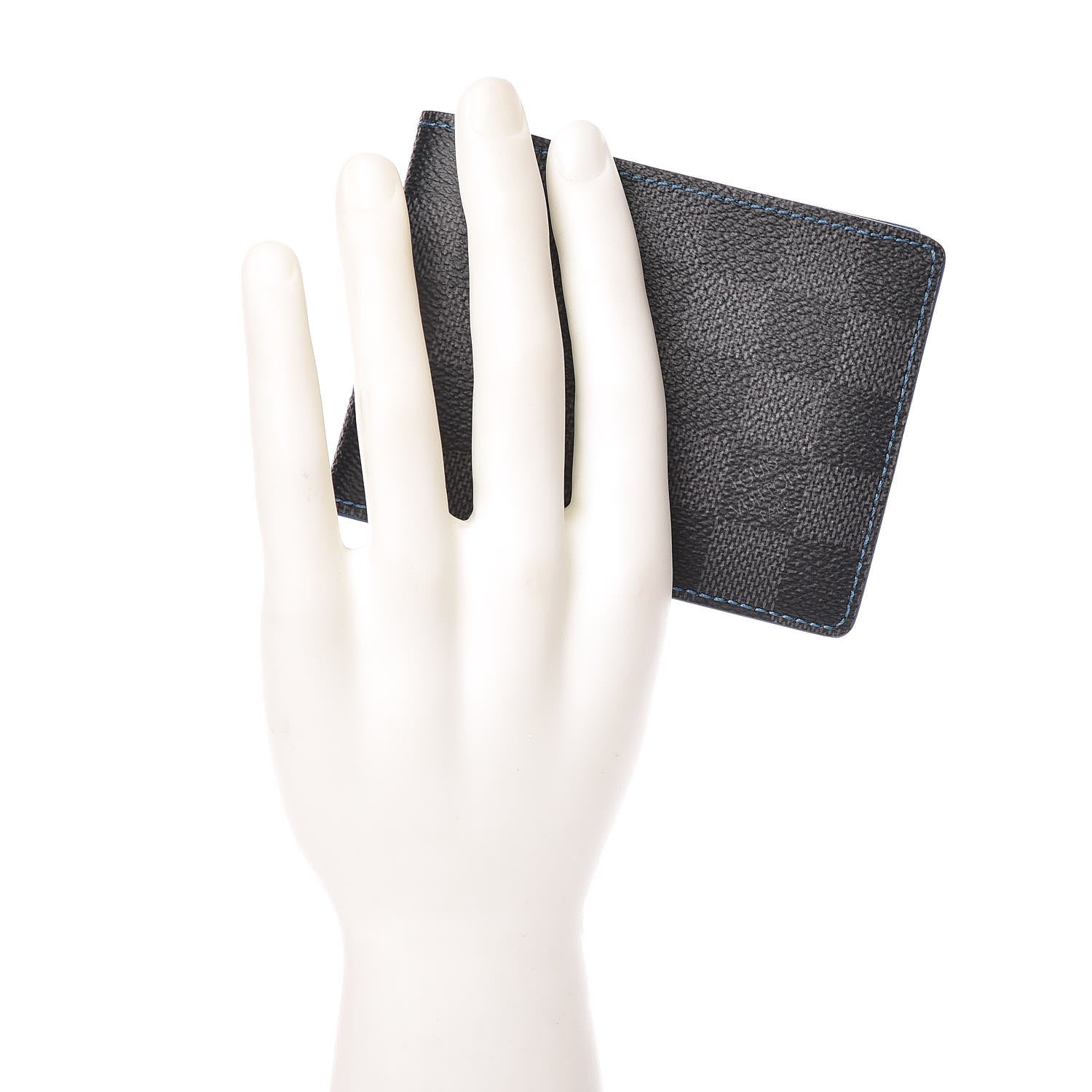 Louis Vuitton Damier Graphite Slender Wallet Blue 4 of 6