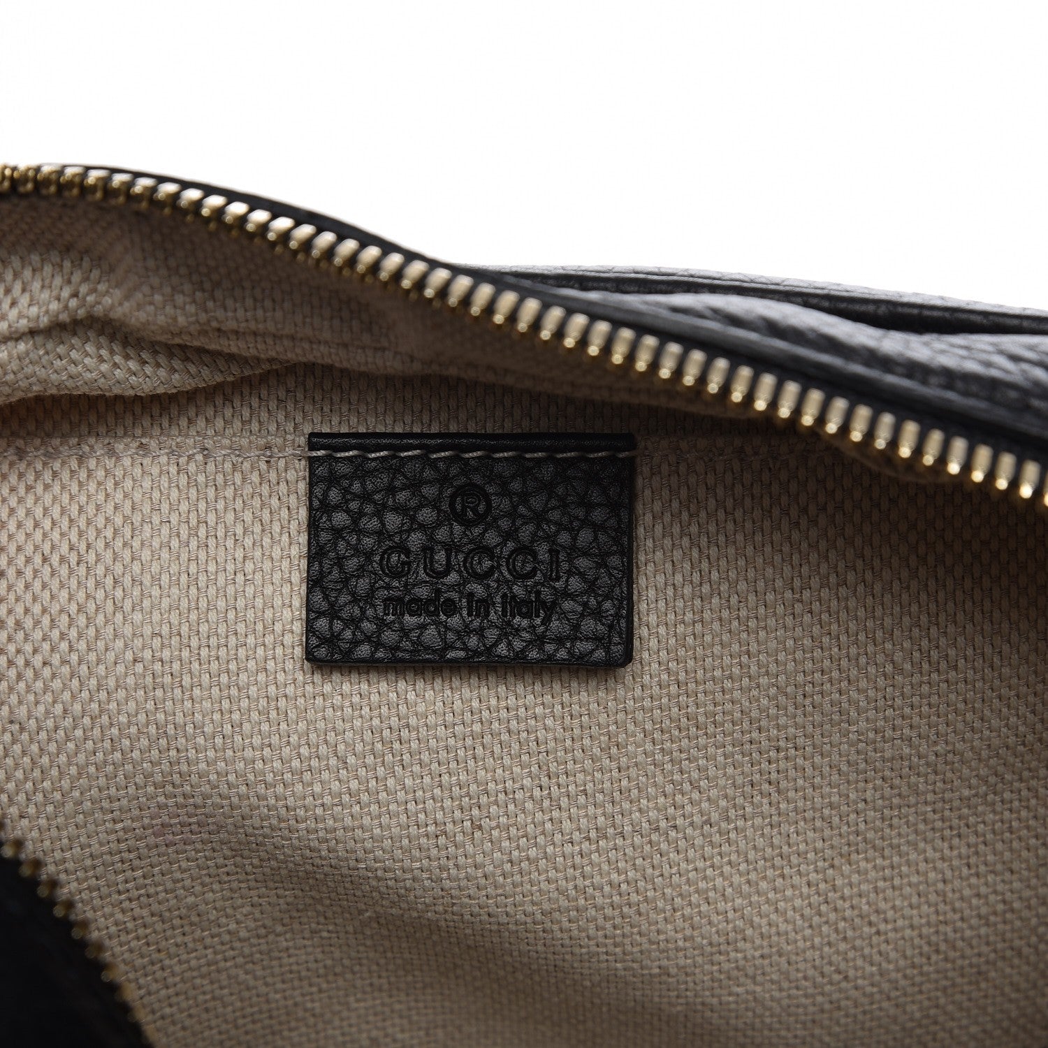 Gucci Pebbled Calfskin Small Soho Disco Bag Black 6 of 7