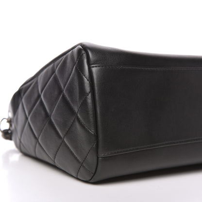 Chanel Calfskin Chain 20s Signature Hobo Black 6 of 11