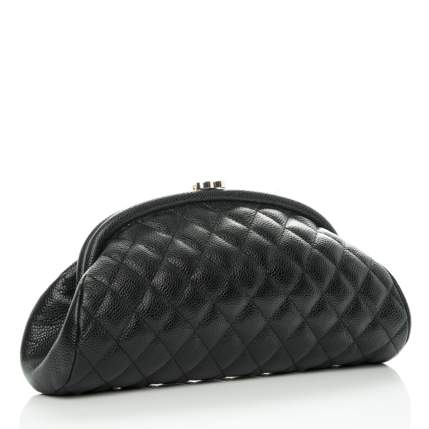 Chanel Caviar Quilted Timeless Clutch Black 3 of 7
