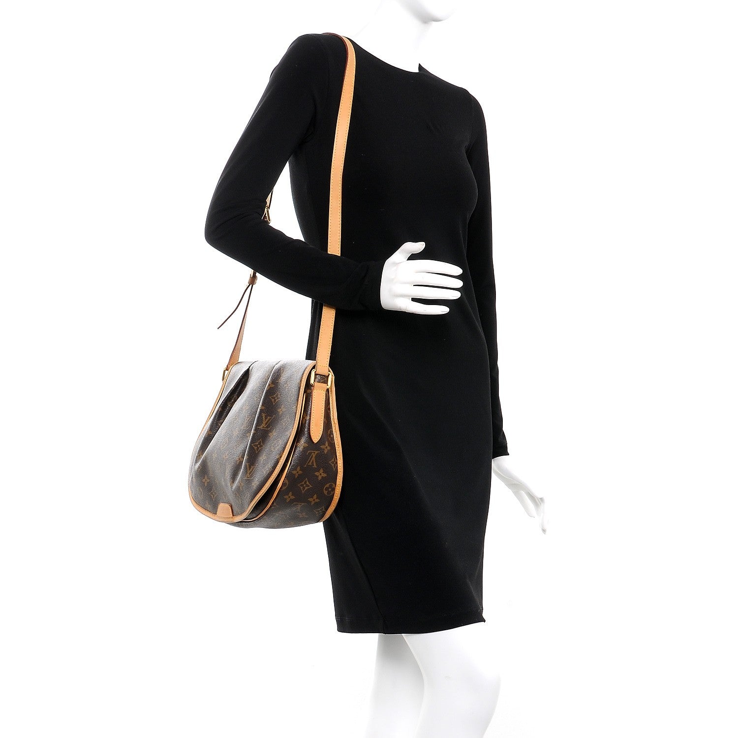 Louis Vuitton Monogram Menilmontant MM 2 of 10