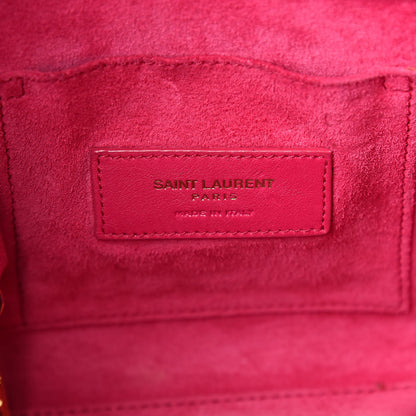 Saint Laurent Calfskin Nano Sac De Jour Lipstick Fuchsia 6 of 13