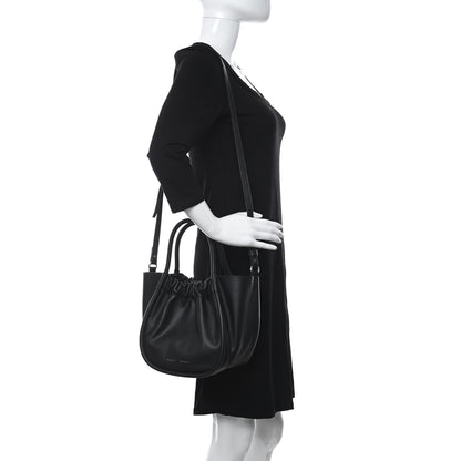 Proenza Schouler Calfskin Small Ruched Tote Black 2 of 12
