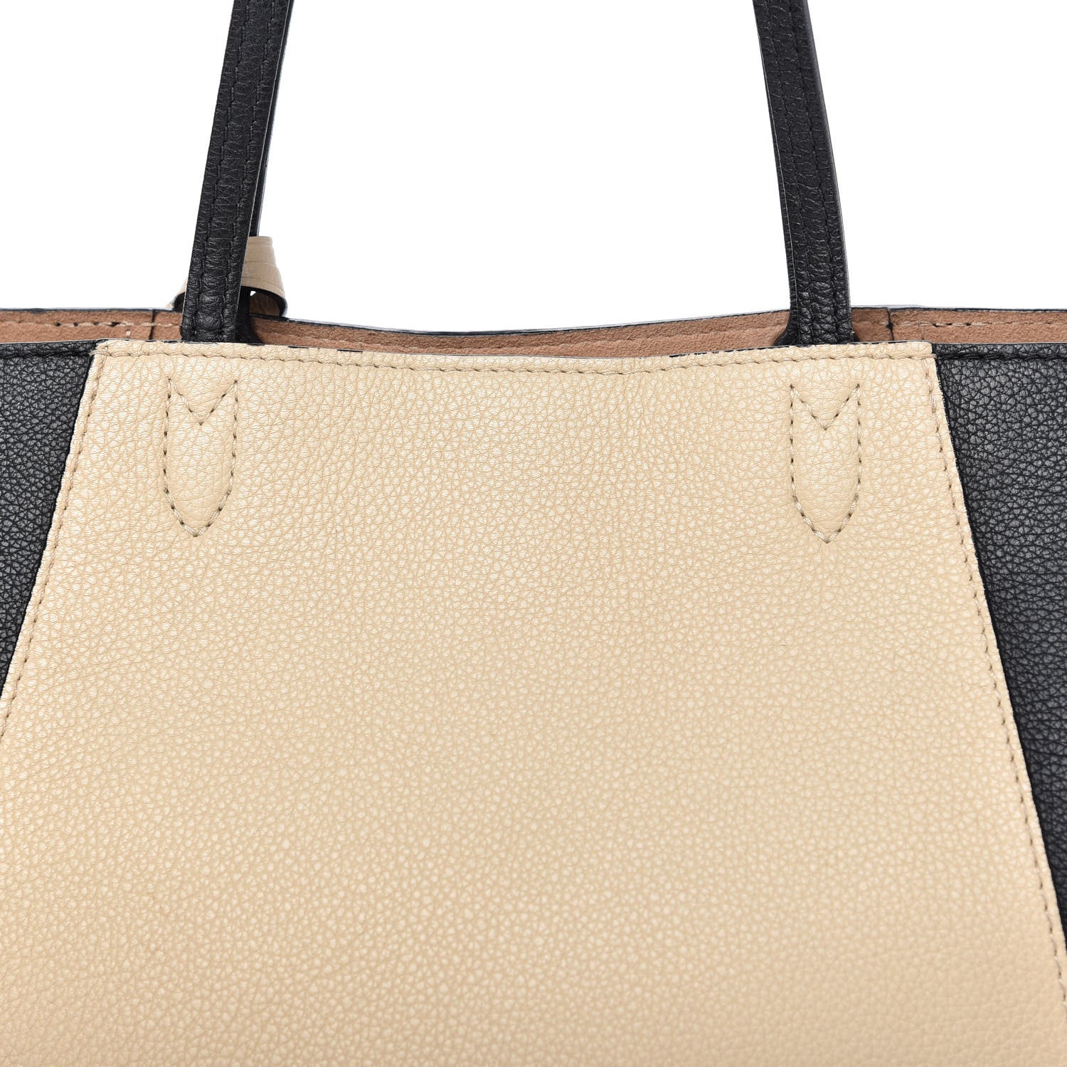 Louis Vuitton Calfskin Lockme Cabas Vanille Black 14 of 15