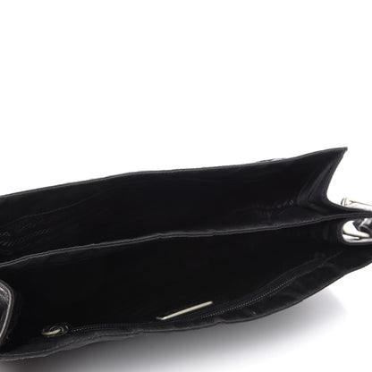 Prada Tessuto Nylon Shoulder Bag Black 5 of 10