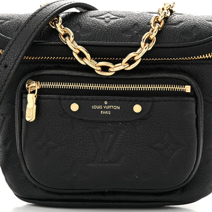 Louis Vuitton Empreinte Mini Bumbag Black 7 of 10